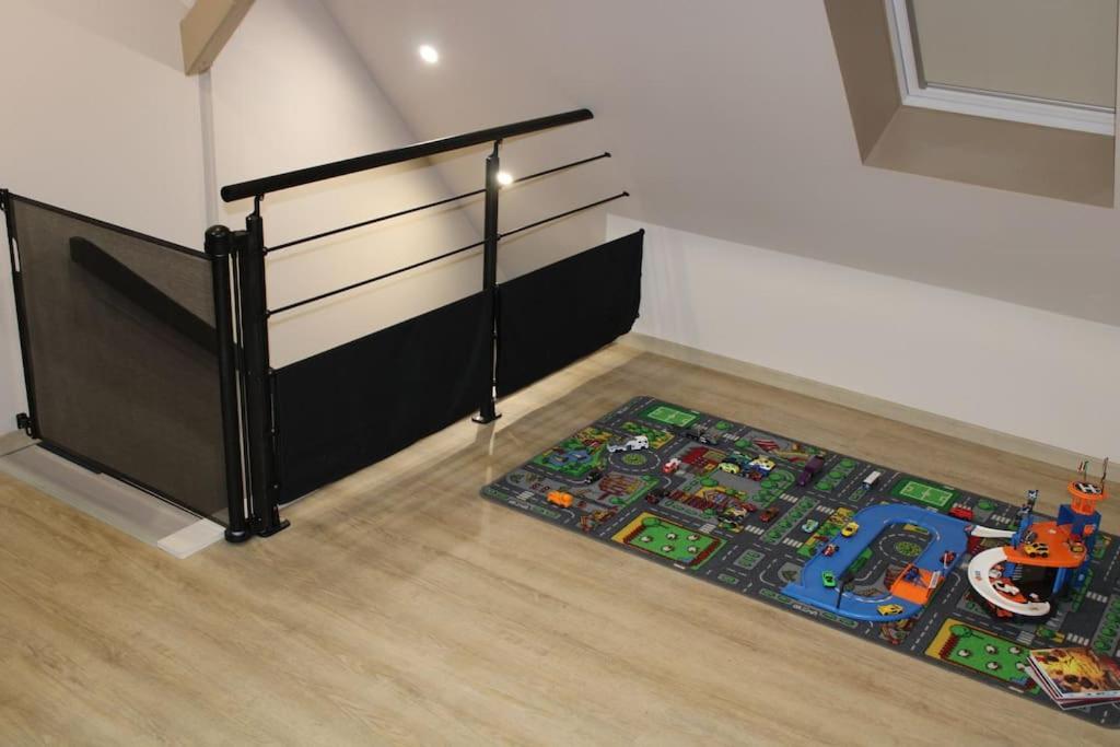 Spacieux Duplex 1 A 6 Personnes Ebersheim Luaran gambar