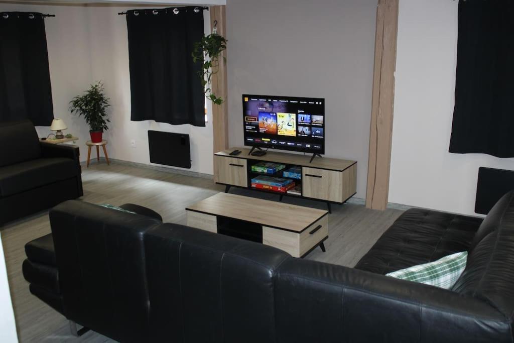 Spacieux Duplex 1 A 6 Personnes Ebersheim Luaran gambar